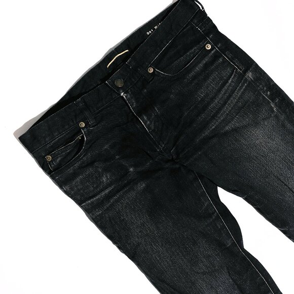 Saint Laurent Paris Black Slim Jeans – Size 28 - Picture 2 of 3